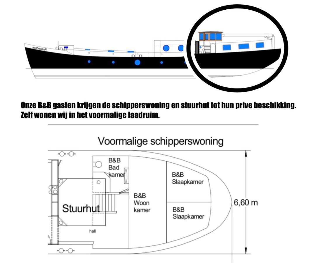 B&B Woonschip Robbedoes Amersfoort Exterior foto